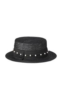 Natural straw hat coocoomos hat summer hat hat with pearls naturalaus siaudo skrybele coocoomos skrybele skrybele su perlais