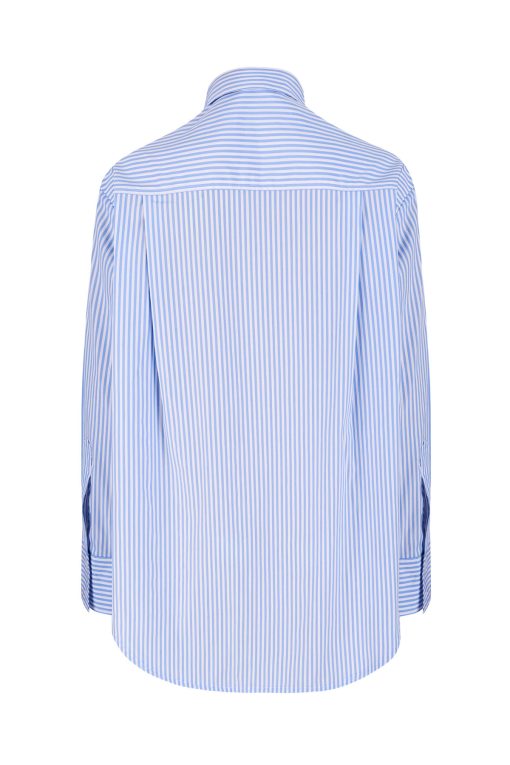 Lines cotton oversized shirt