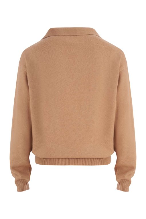 Gizel cashmere sweater camel