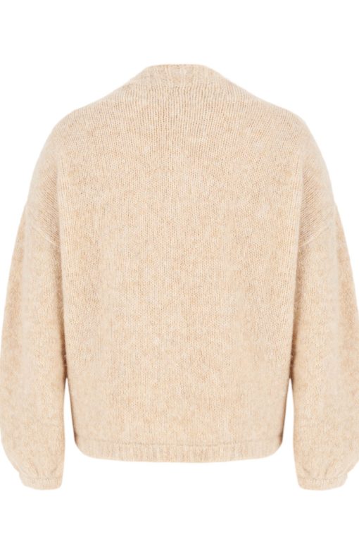 Cream mohair sweater