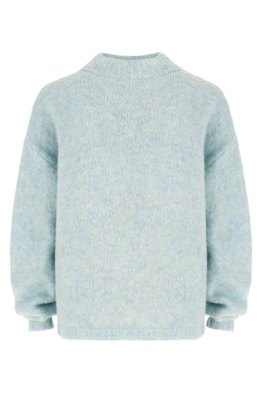 Baby blue mohair sweater