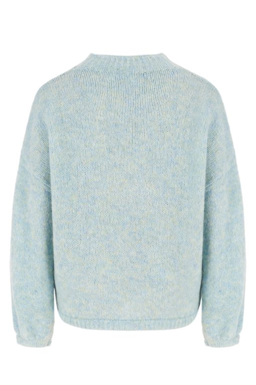 Baby blue mohair sweater