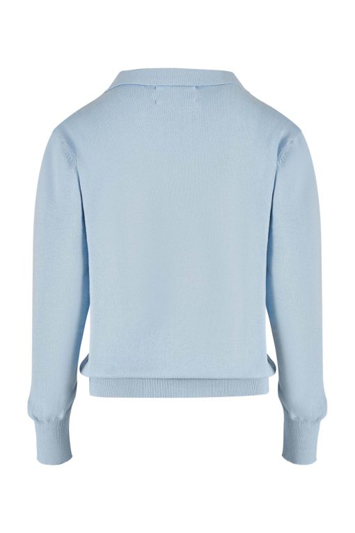 Gizel cotton sweater blue