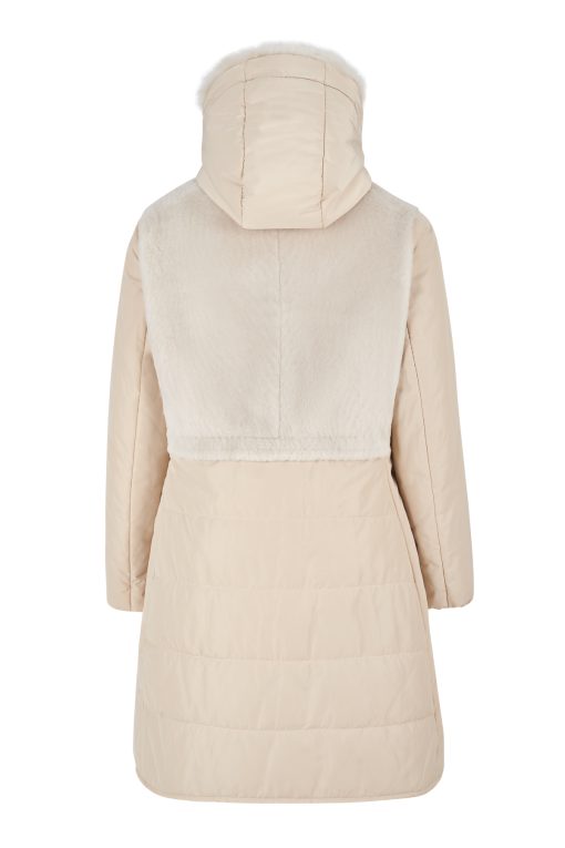 Daisy cream coat