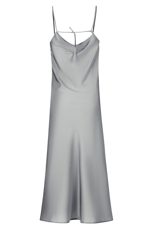 Slip silk dress