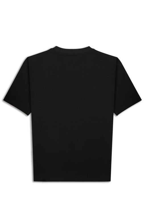 Coocoomos black cotton t-shirt