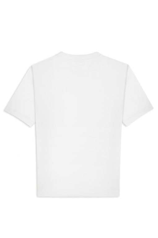 Coocoomos white cotton t-shirt