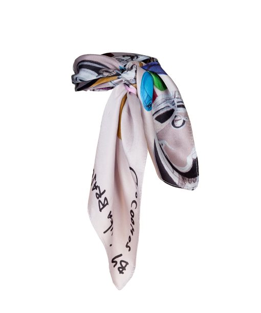 Coocoomos by Luka Brase limited edition silk scarf