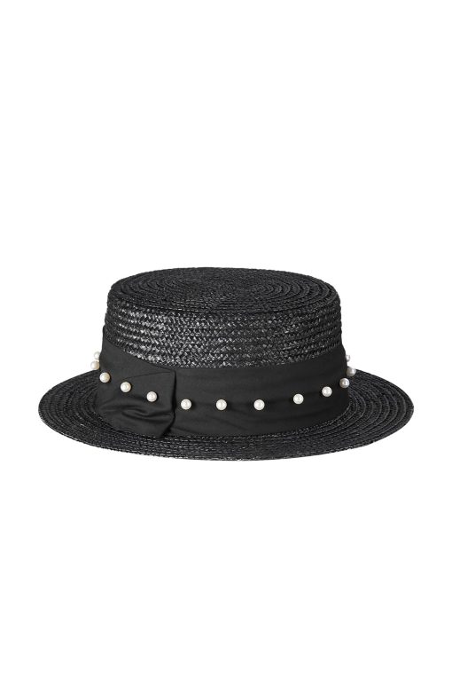 Pearls black hat