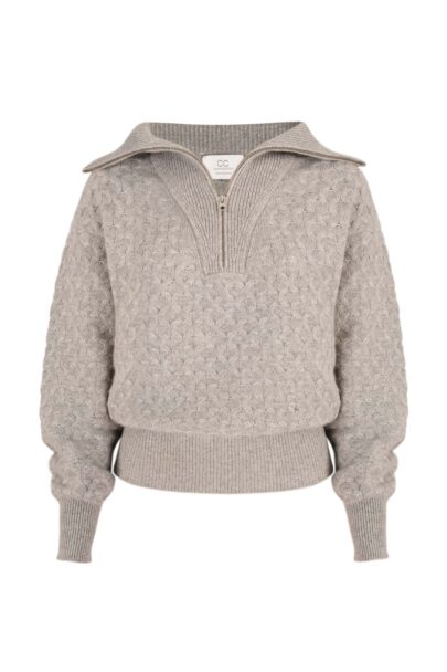 Linda cashmere sweater gray