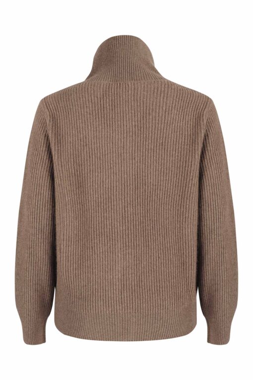 Naomi cashmere sweater taupe