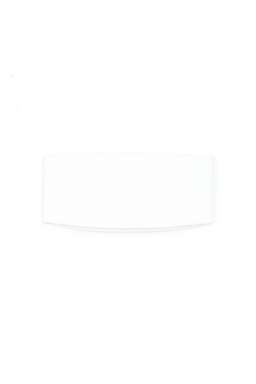 Cashmere headband white