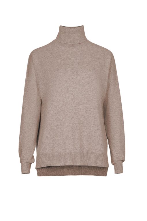 Lisa cashmere sweater taupe