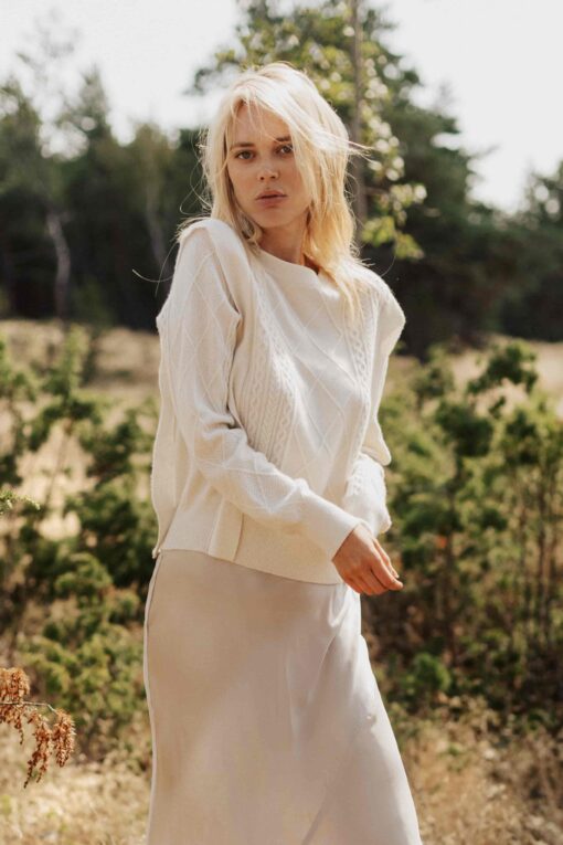 Bohemian cashmere sweater
