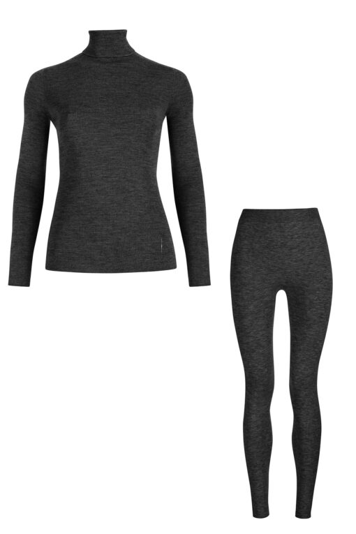 Ellen merino wool turtleneck black