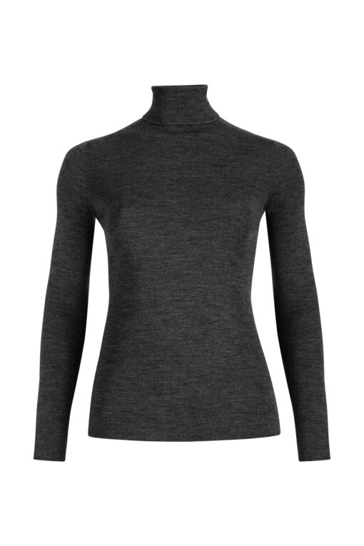 Ellen merino wool turtleneck black