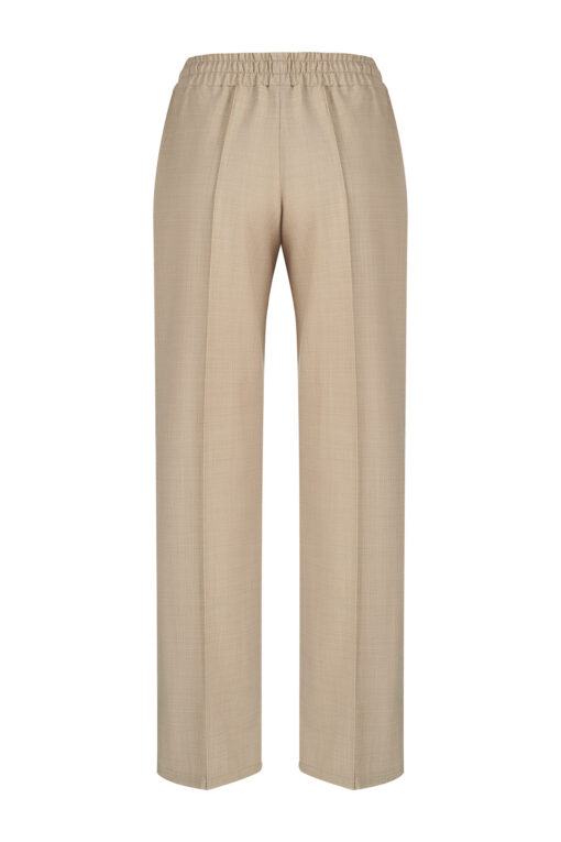 Franky merino wool trousers latte