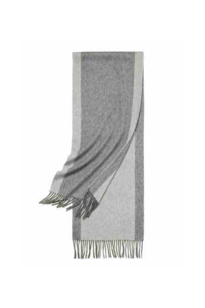Lido lambs wool shawl gray